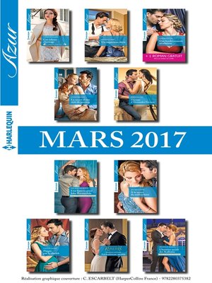 cover image of 10 romans Azur + 1 gratuit (n°3805 à 3814--Mars 2017)